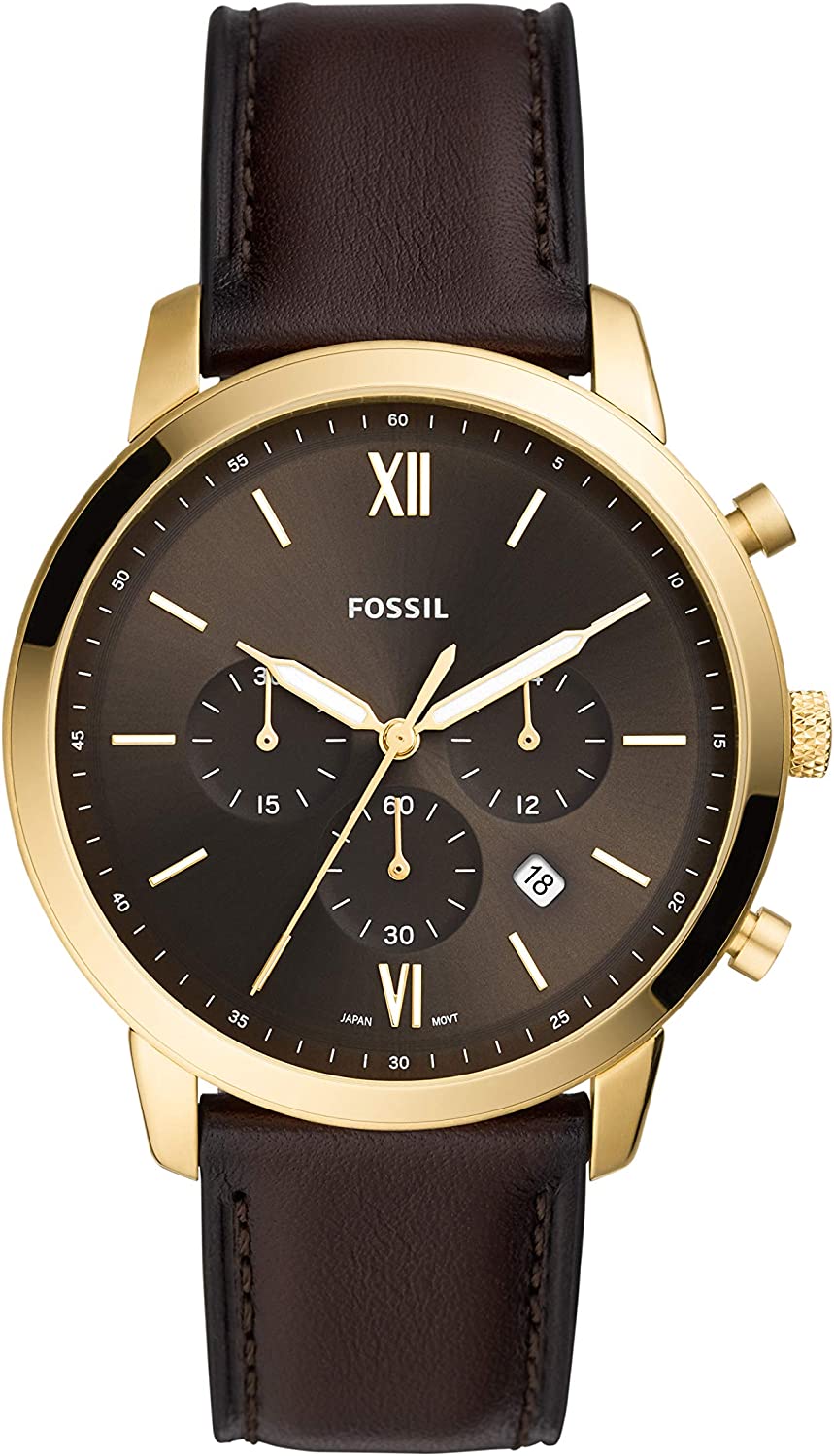 Fossil Men's Neutra Stainless Steel Quartz Chronograph Watch - Image 1